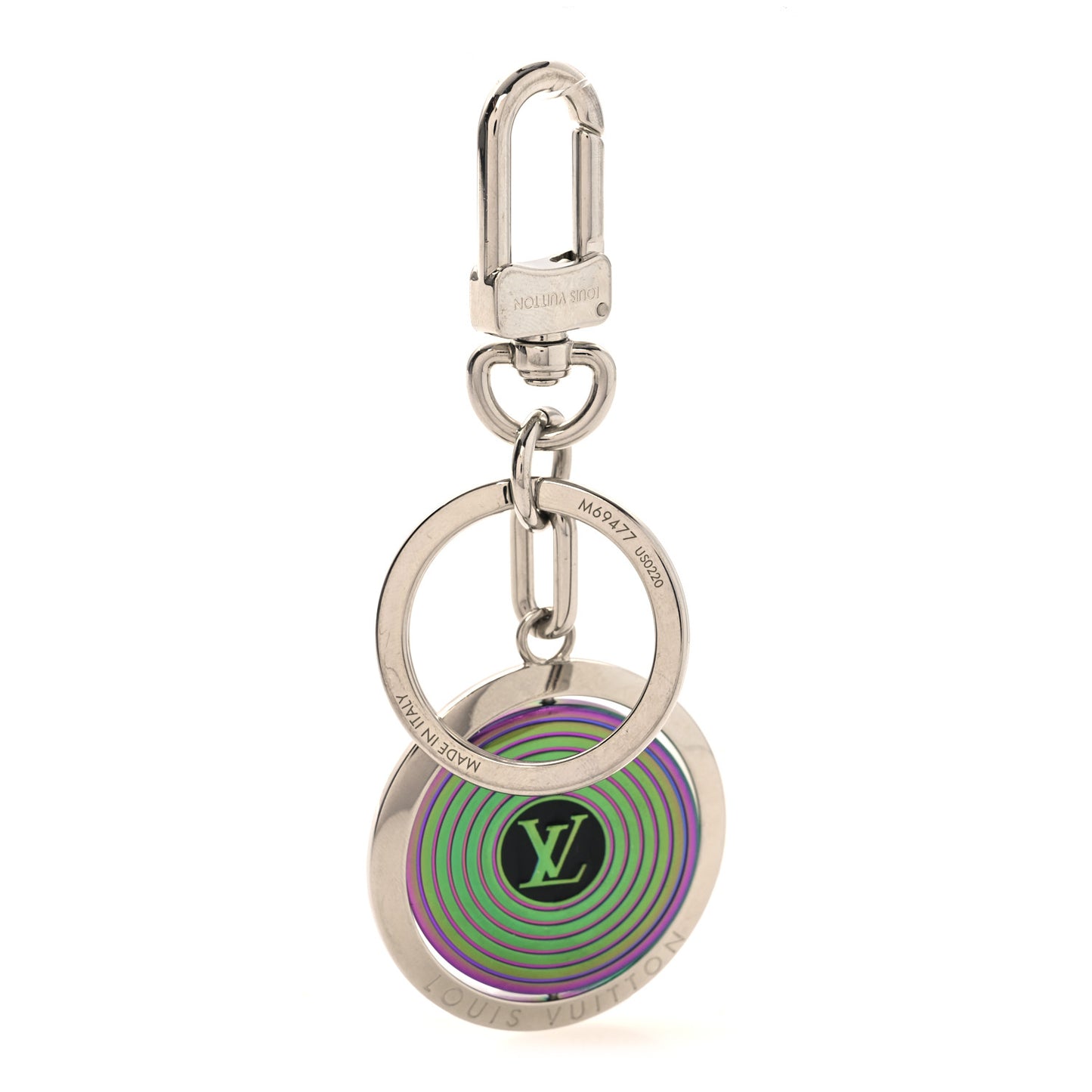 LV Sound Key Chain Bag Charm Oily