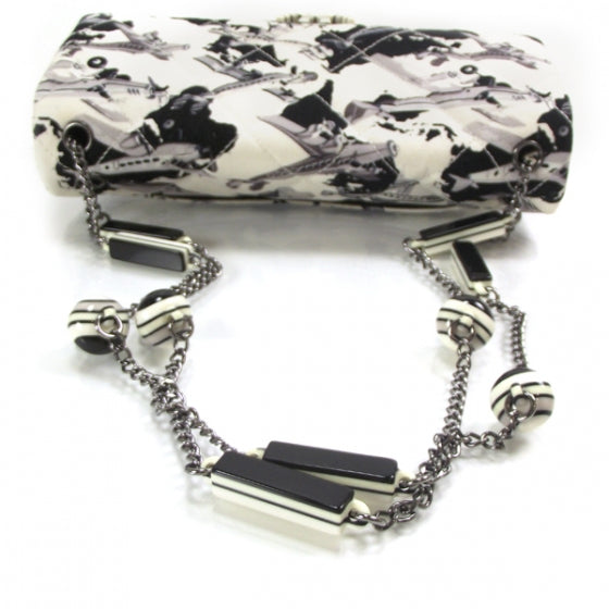 Canvas Airplane Charm Medium Flap