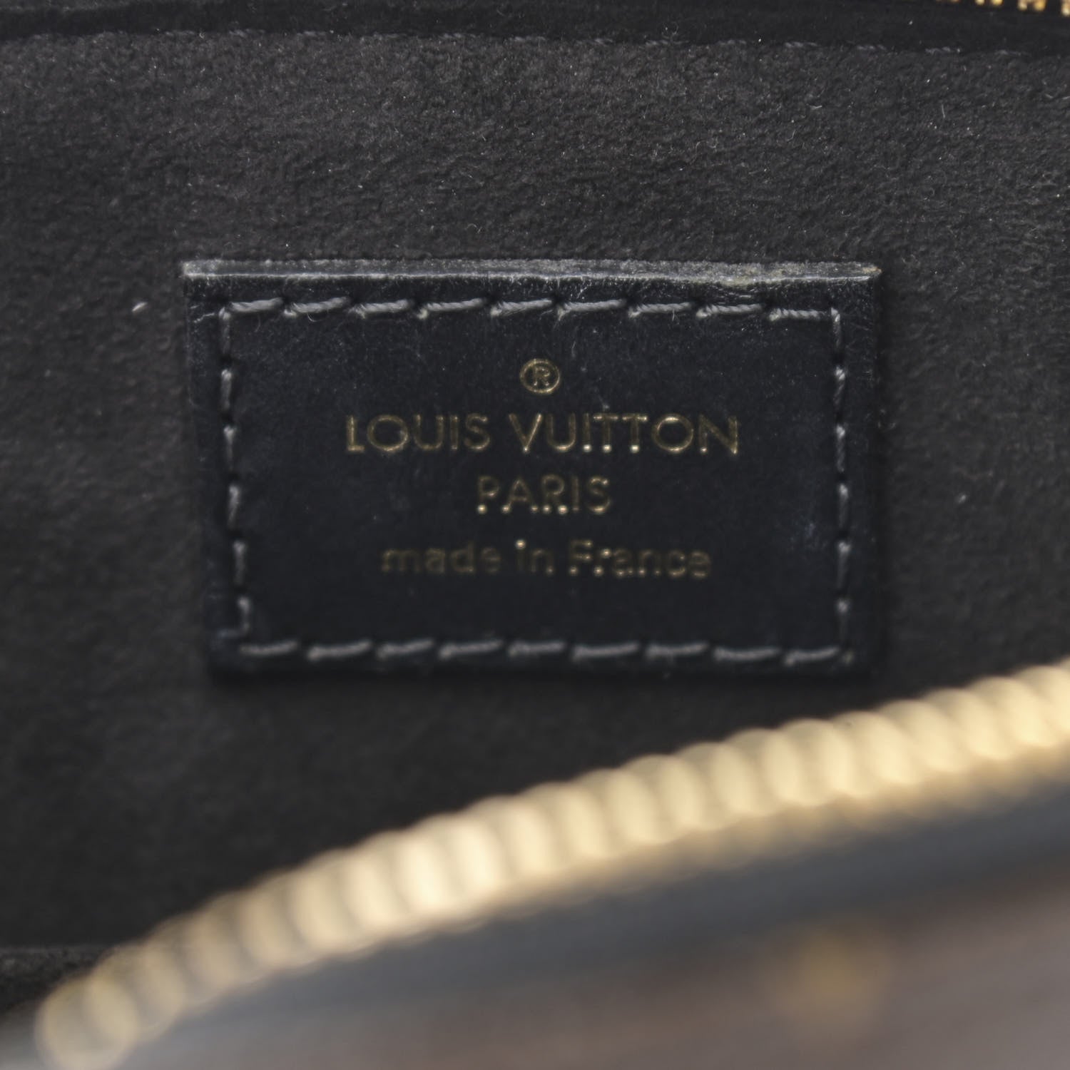 Louis Vuitton Monogram Sequins Eclipse Alma BB Black 5 of 10