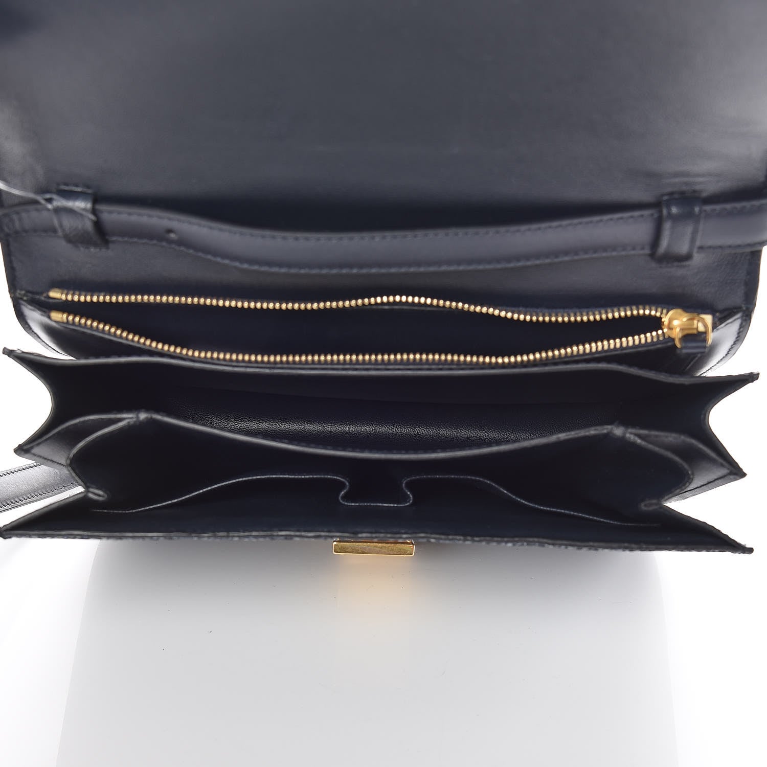 Celine Stingray Medium Classic Box Flap Bag Navy 7 of 10