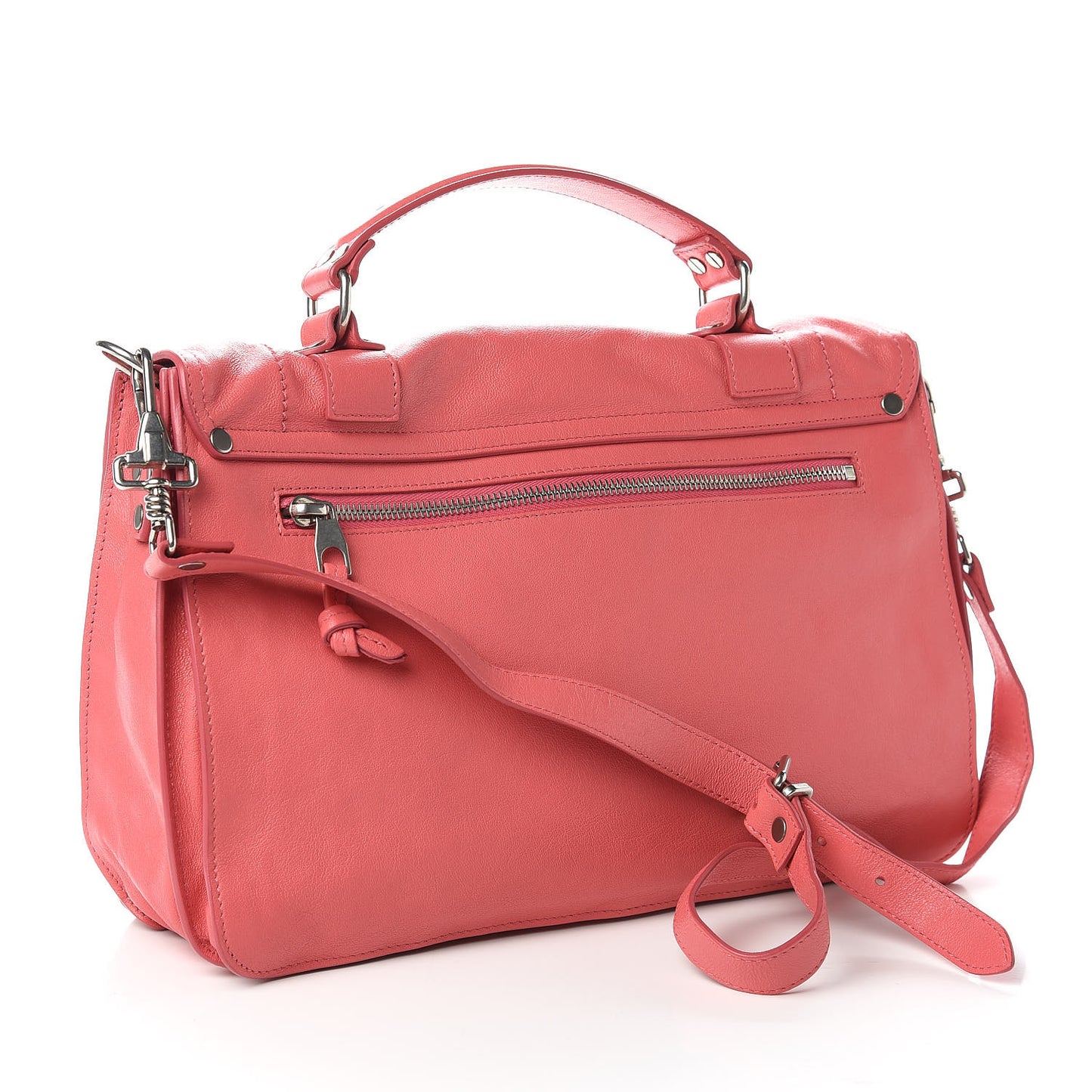 Lambskin Medium PS1 Satchel Hibiscus