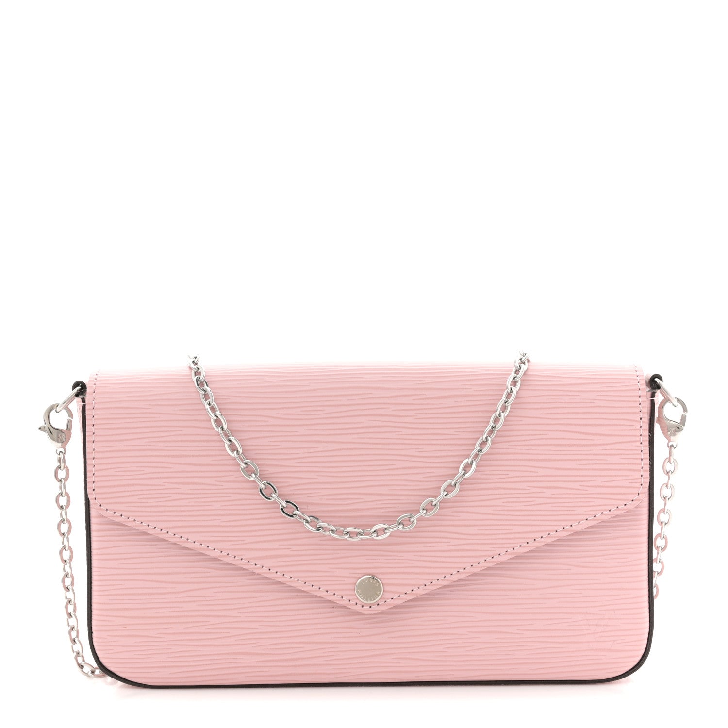 Louis Vuitton Epi Pochette Felicie Rose Ballerine 1 of 12