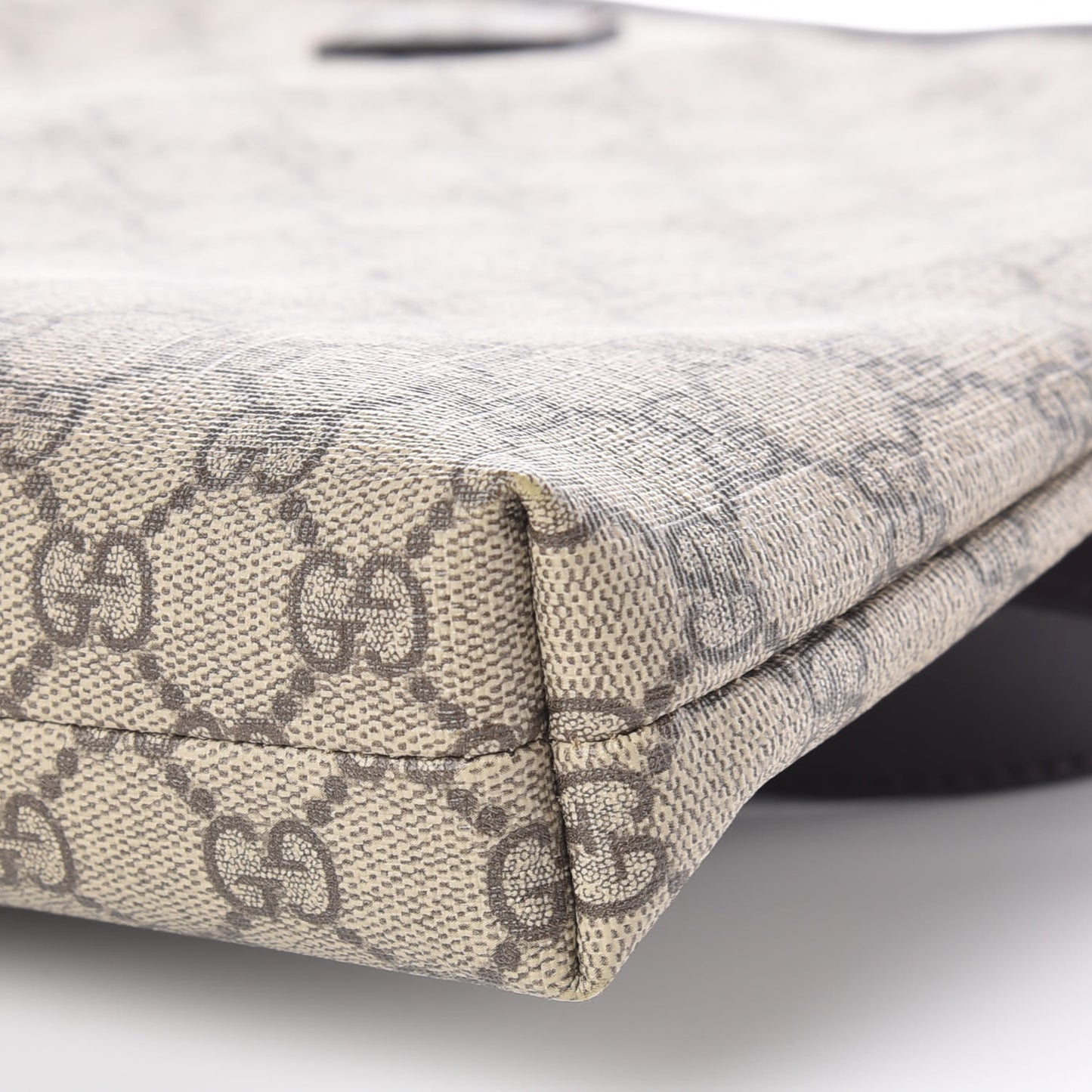 GG Plus Monogram Medium Flat Messenger Bag Dark Brown