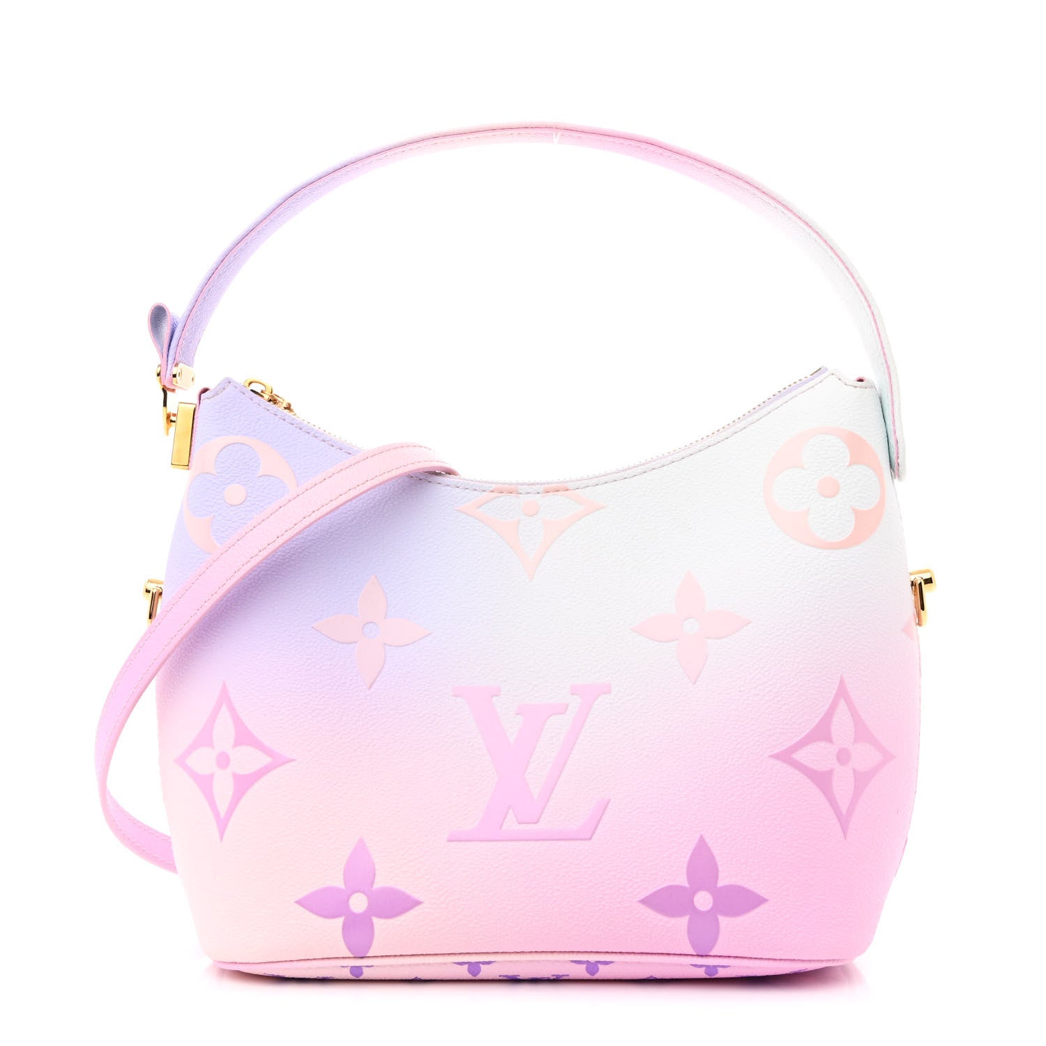 Louis Vuitton Monogram Giant Spring In The City Marshmallow Hobo PM Sunrise Pastel 1 of 10