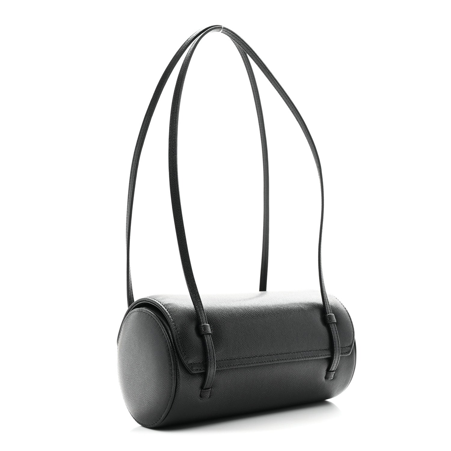 Chanel Shiny Caviar Preppy Coco Small Bowling Bag Black 3 of 11