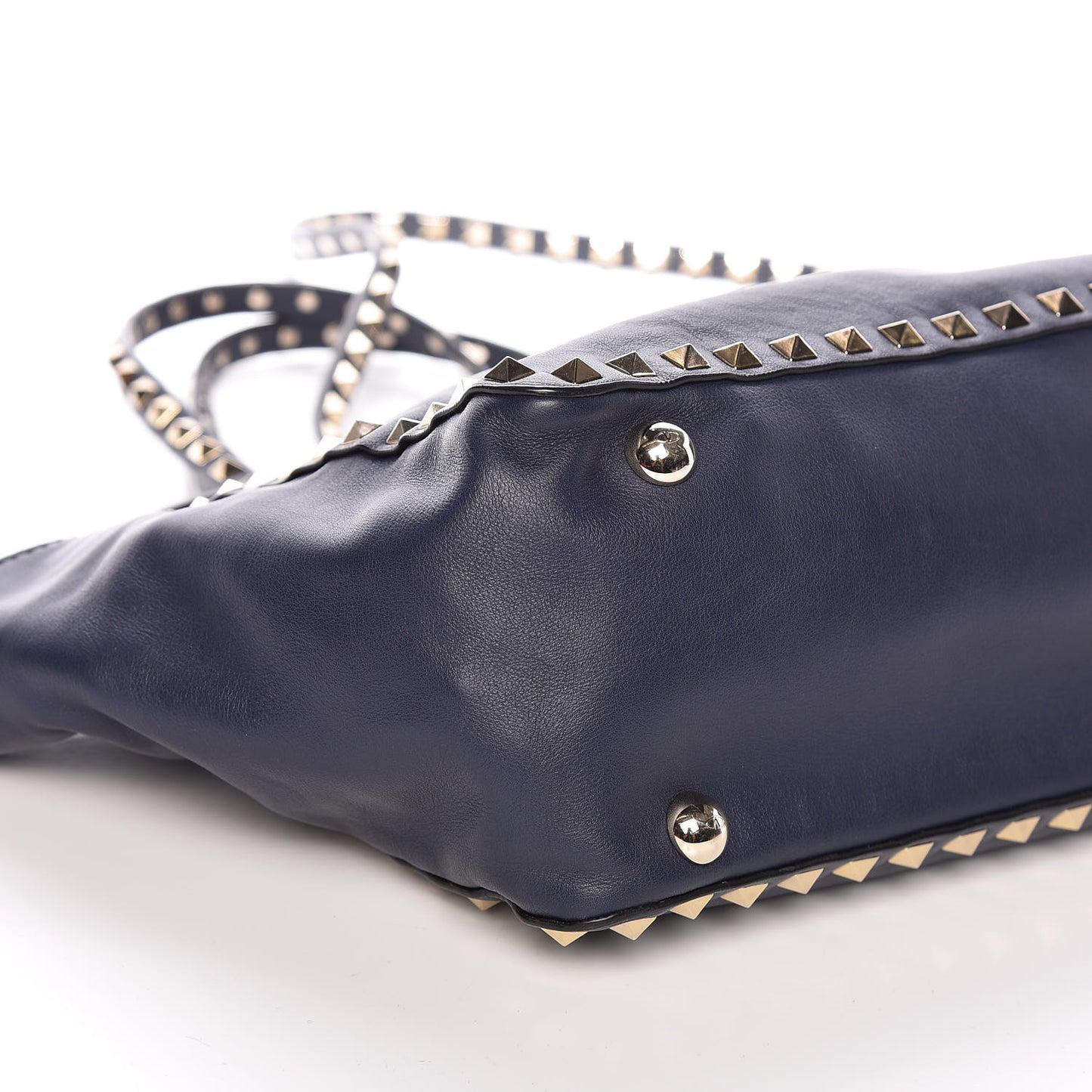 Vitello Small Rockstud Tote Marine
