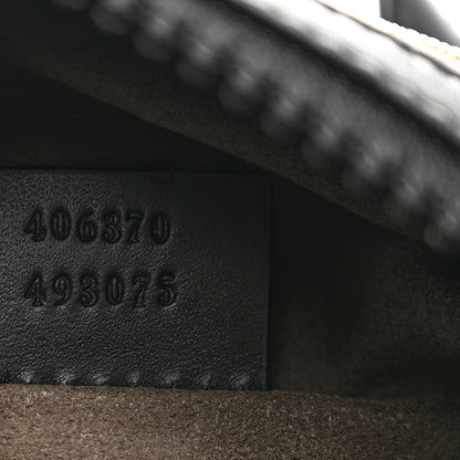 Gucci GG Supreme Monogram Medium Backpack Black 7 of 9