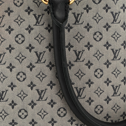 Louis Vuitton Mini Monogram Alma Haut Tote Blue 14 of 15