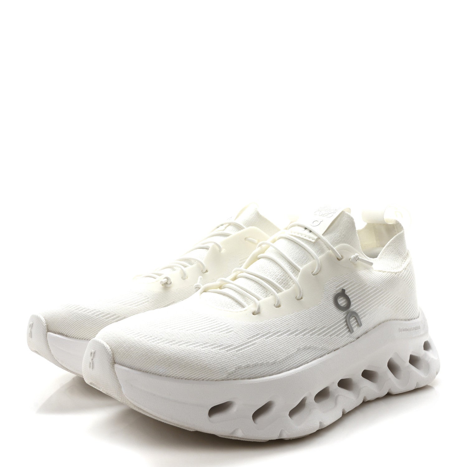 Loewe X ON Recycled Polyester Womens Cloudtilt Sneakers 37 All White 4 of 9