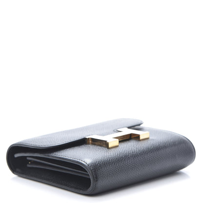 Hermes Epsom Constance Short Wallet Black 4 of 10