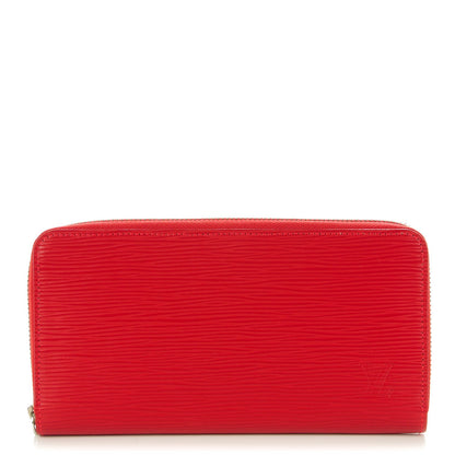 Louis Vuitton Epi Zippy Wallet Carmine 1 of 7