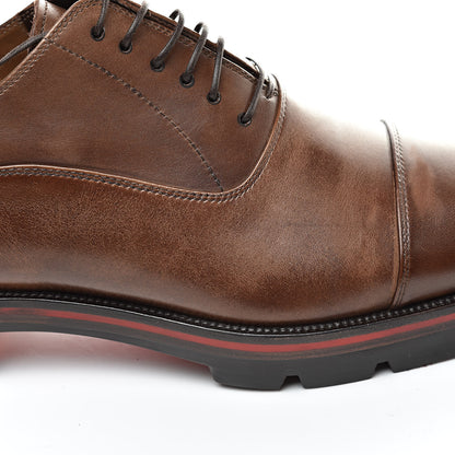 Christian Louboutin Calfskin Patime Mens Hubertus Flat 41.5 Havane 14 of 15