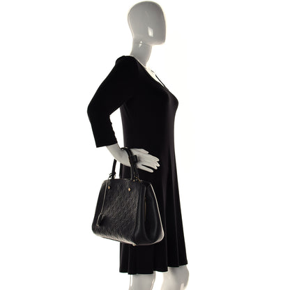 Louis Vuitton Empreinte Montaigne MM Black 2 of 10