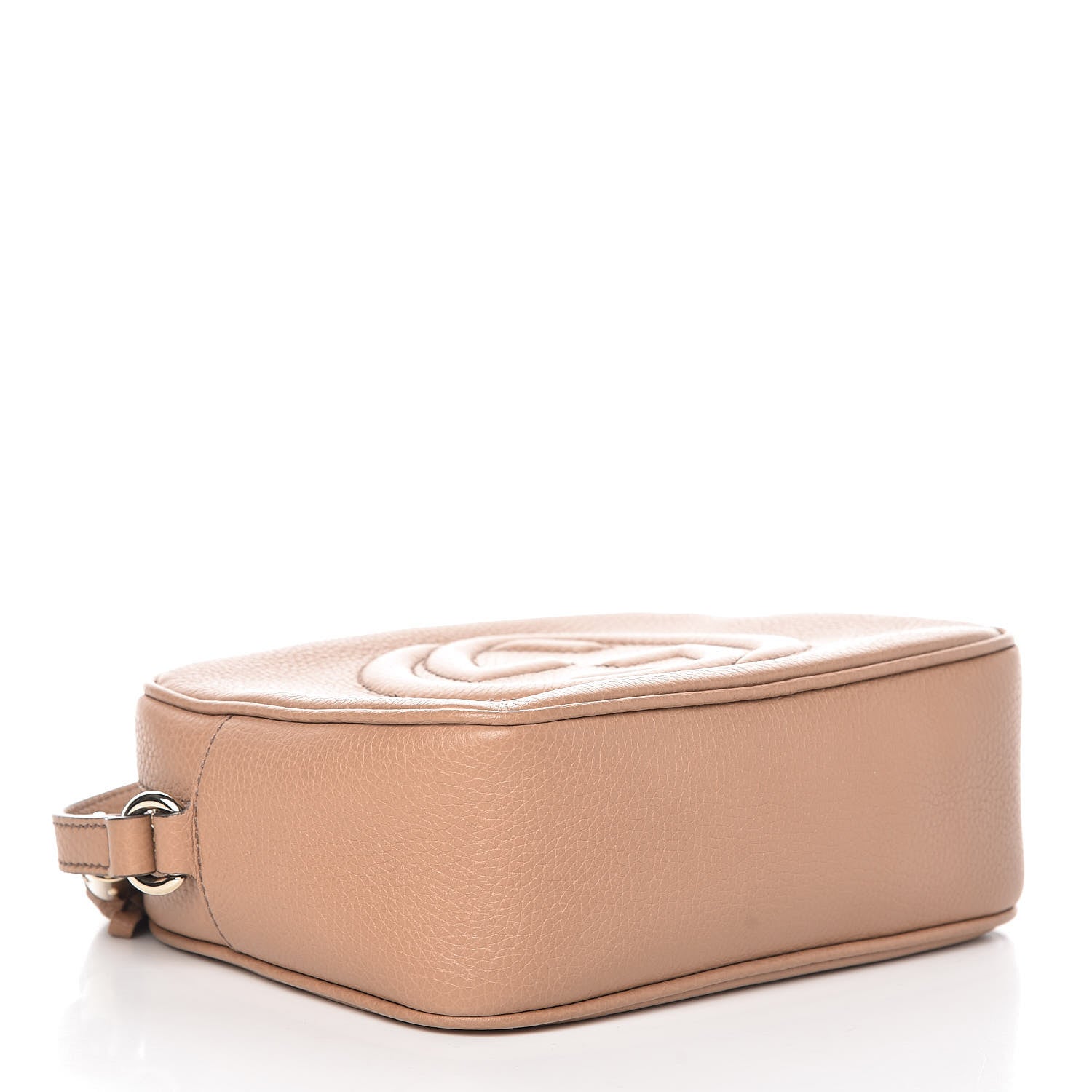 Gucci Pebbled Calfskin Small Soho Disco Bag Camelia 4 of 10