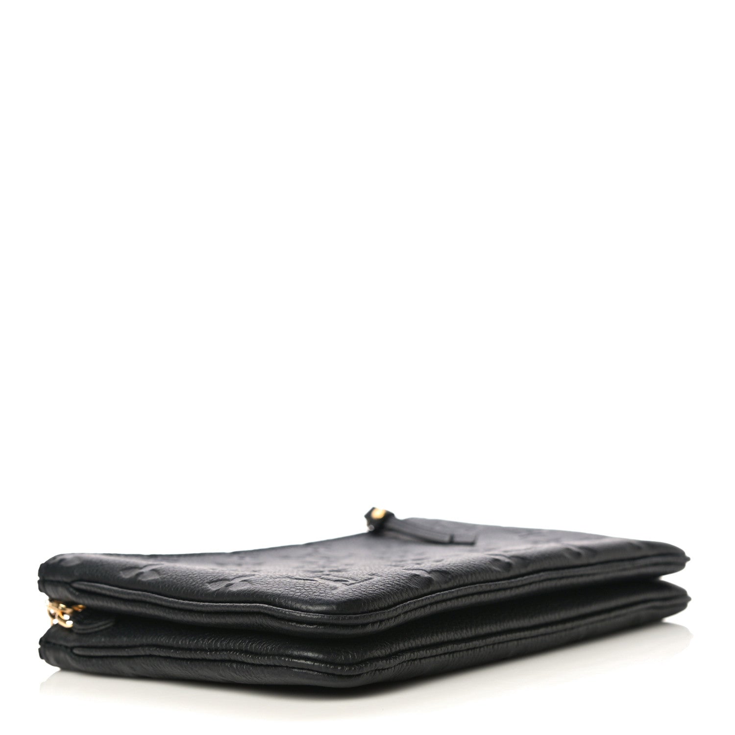 Louis Vuitton Empreinte Double Zip Pochette Black 4 of 10