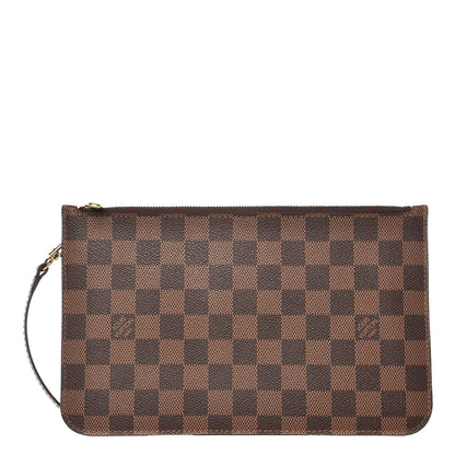 Louis Vuitton Damier Ebene Neverfull MM GM Pochette 1 of 7