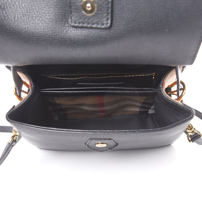 Burberry Derby Calfskin House Check Small Camberley Black 5 of 10