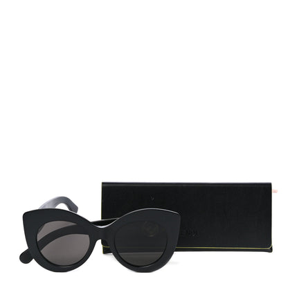 Fendi Acetate F is Fendi Oversized Butterfly Sunglasses FF 0306/S Black 7 of 7