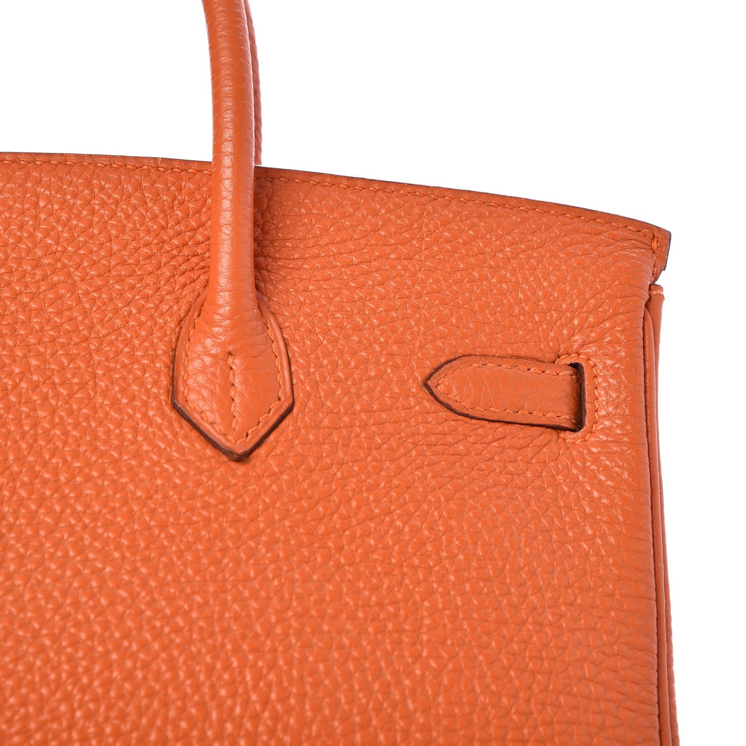 Hermes Togo Birkin 25 Orange 28 of 33