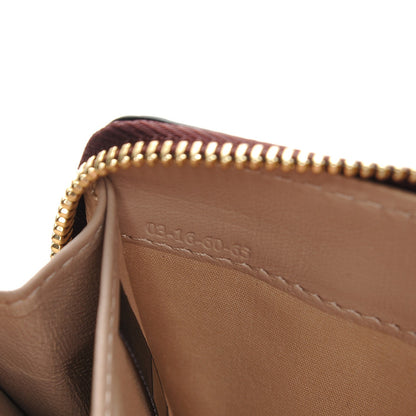Chloe Grained Calfskin Marcie Long Zip Around Wallet Dark Velvet 9 of 9
