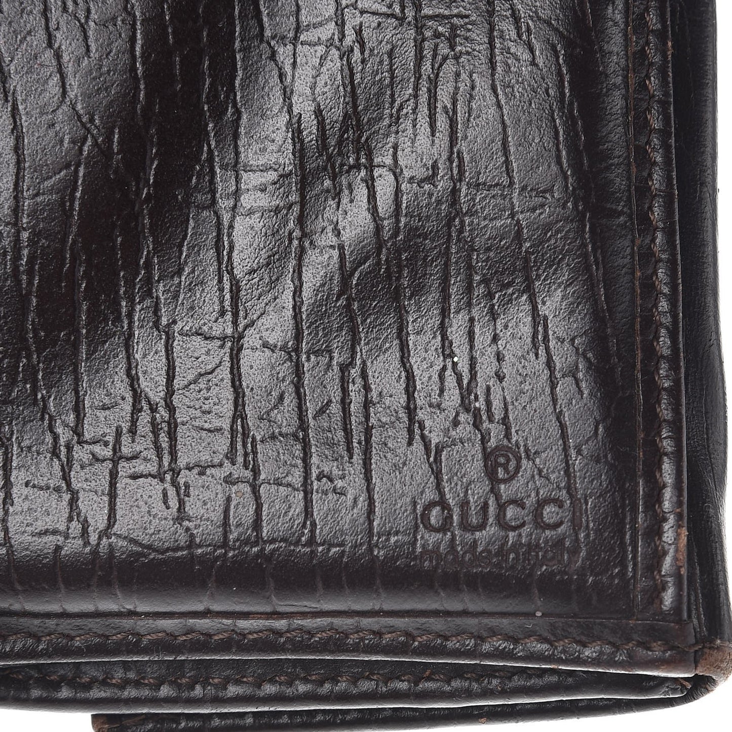 Monogram Calfskin Web Blake Continental Wallet Brown