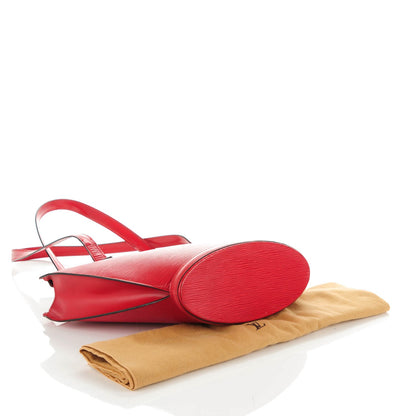 Louis Vuitton Epi Saint Jacques PM Castillan Red 4 of 13