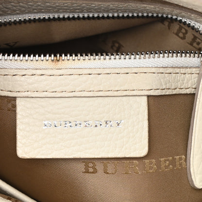 Burberry Canvas Haymarket Check Messenger Bag Beige 6 of 7