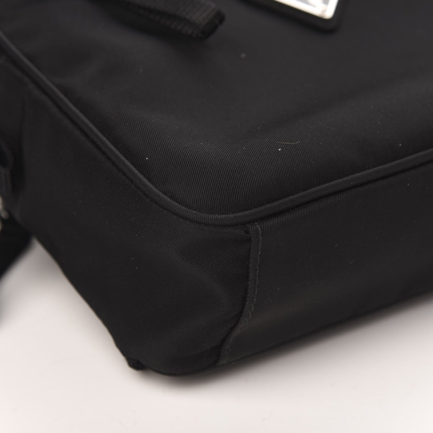 Tessuto Nylon Belt Bag Black