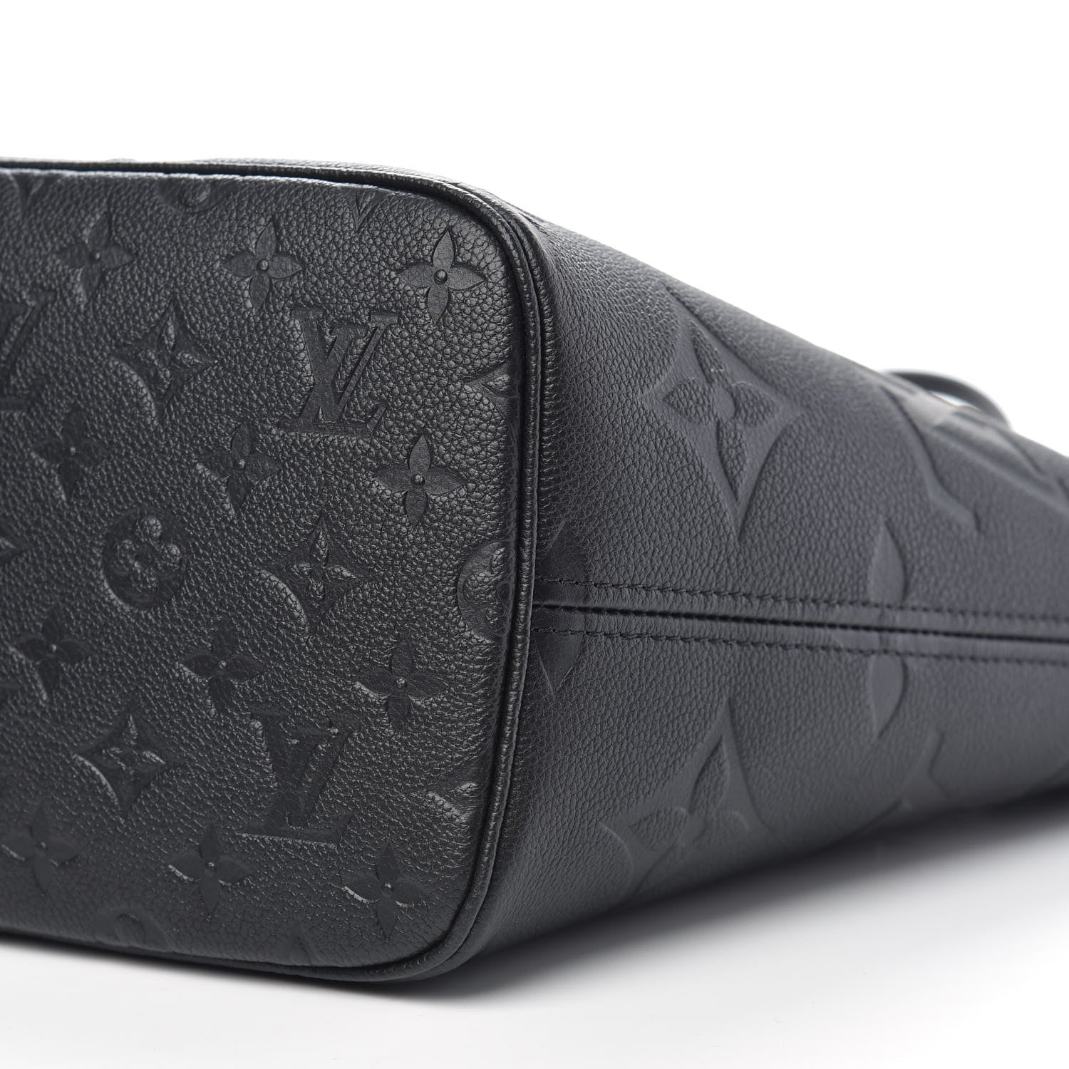 Louis Vuitton Empreinte Monogram Giant Neverfull MM Black 8 of 9