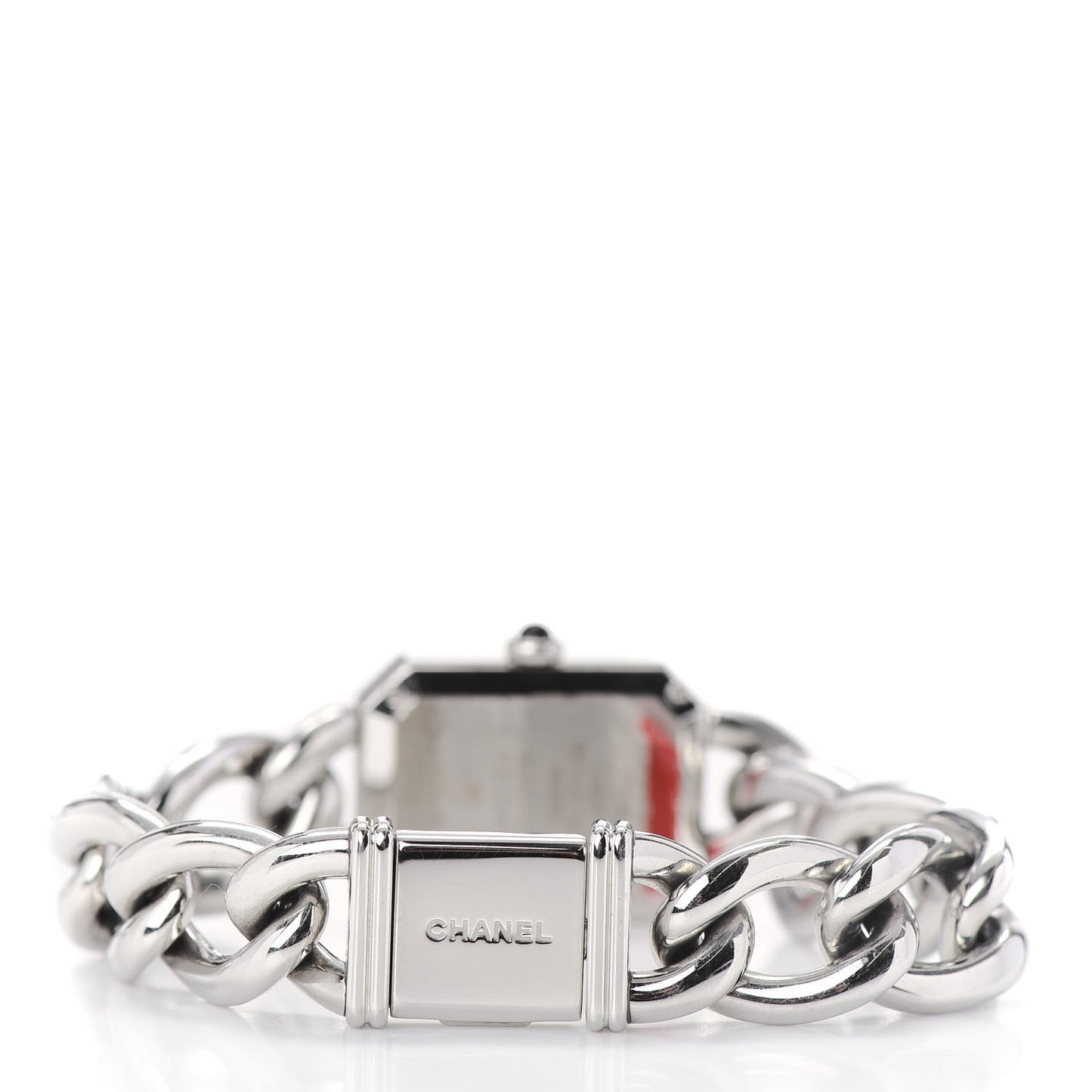 Stainless Steel 20mm Chain Premiere Quartz Watch Black M