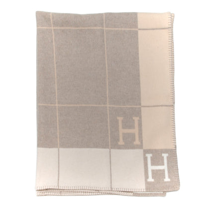 Hermes Wool Cashmere Avalon III Blanket Coco Camomille 1 of 3