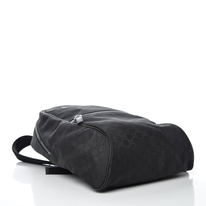 Gucci Nylon Monogram Slim Backpack Black 4 of 9