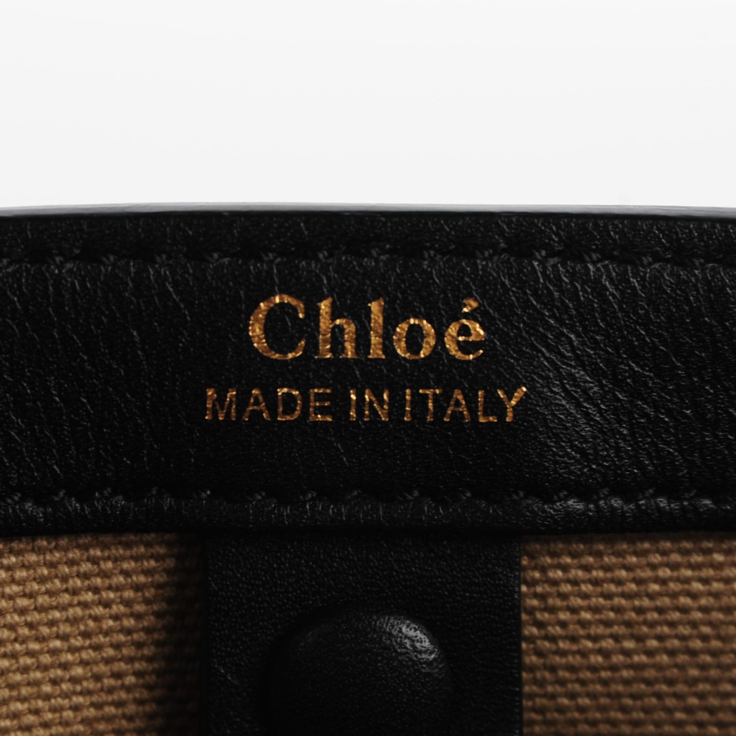 Calfskin Small Emma Bucket Black