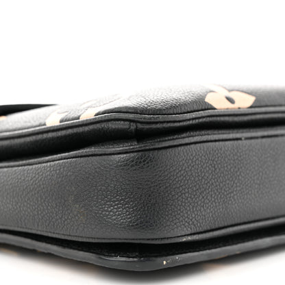 Louis Vuitton Empreinte Monogram Giant Pochette Metis Black Beige 8 of 17