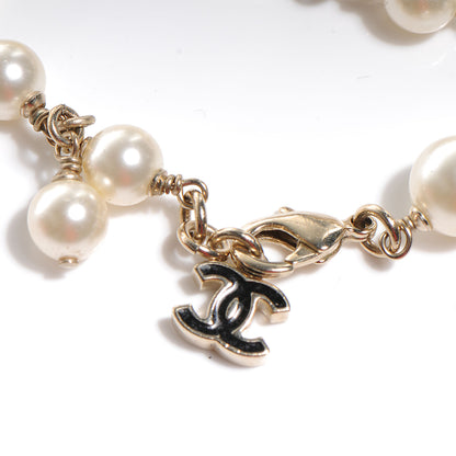 Chanel Pearl CC Charm Bracelet 4 of 5
