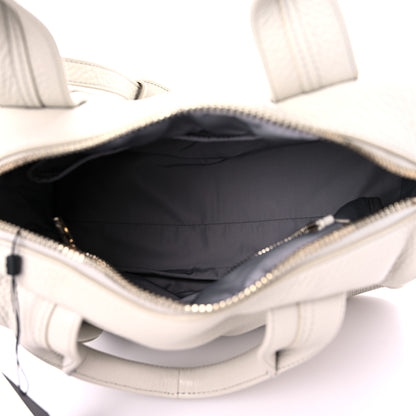 Alexander Wang Pebbled Lambskin Rocco Grey Gold Hardware 4 of 8