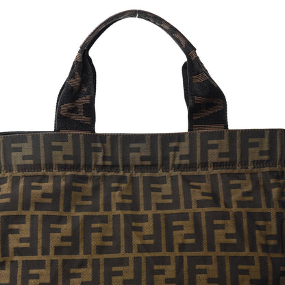 Fendi Zucca Shopping Tote Tobacco 10 of 10