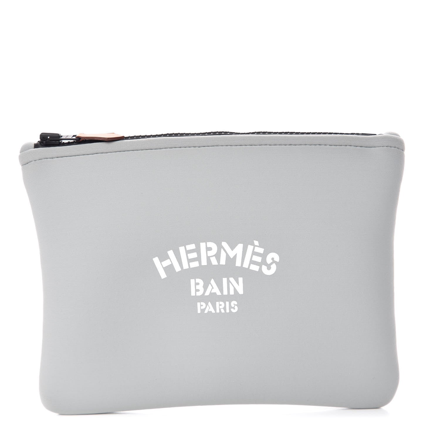 Hermes Neoprene Neobain Small Case Acier 1 of 8