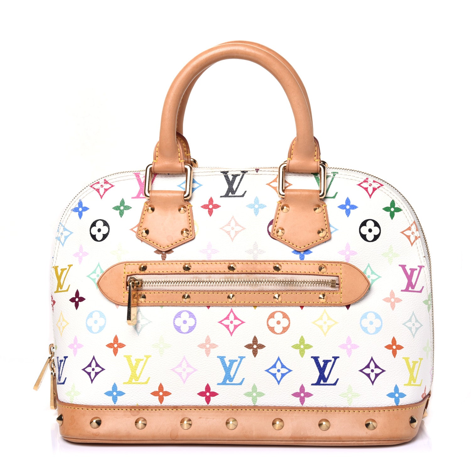 Louis Vuitton Monogram Multicolor Alma White 1 of 14