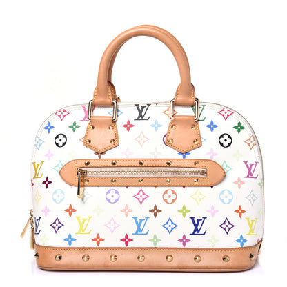 Louis Vuitton Monogram Multicolor Alma White 1 of 14