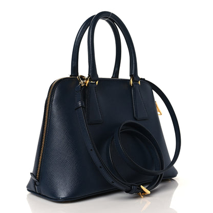 Prada Saffiano Lux Small Promenade Tote Baltico 2 of 9
