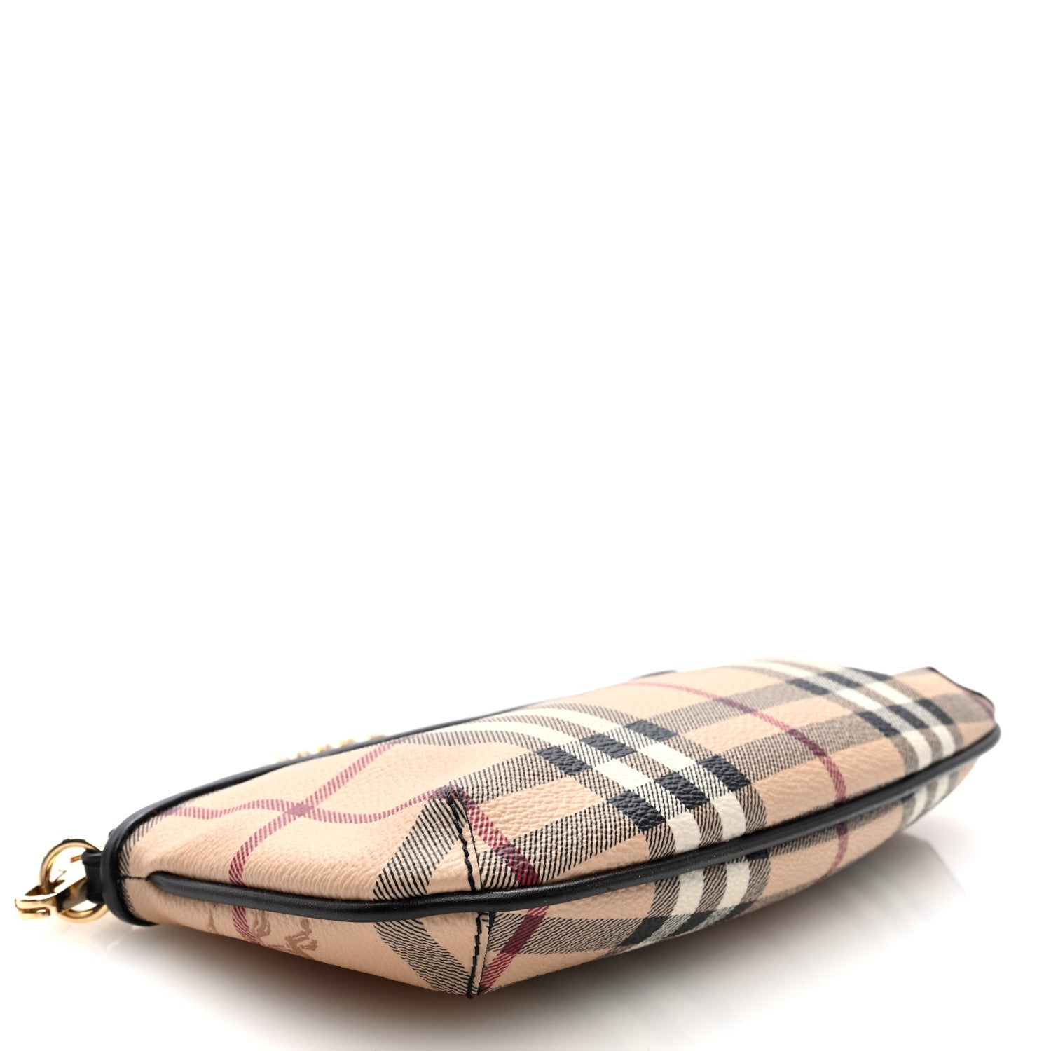 Burberry Haymarket Check Clara Pochette Chocolate 4 of 10