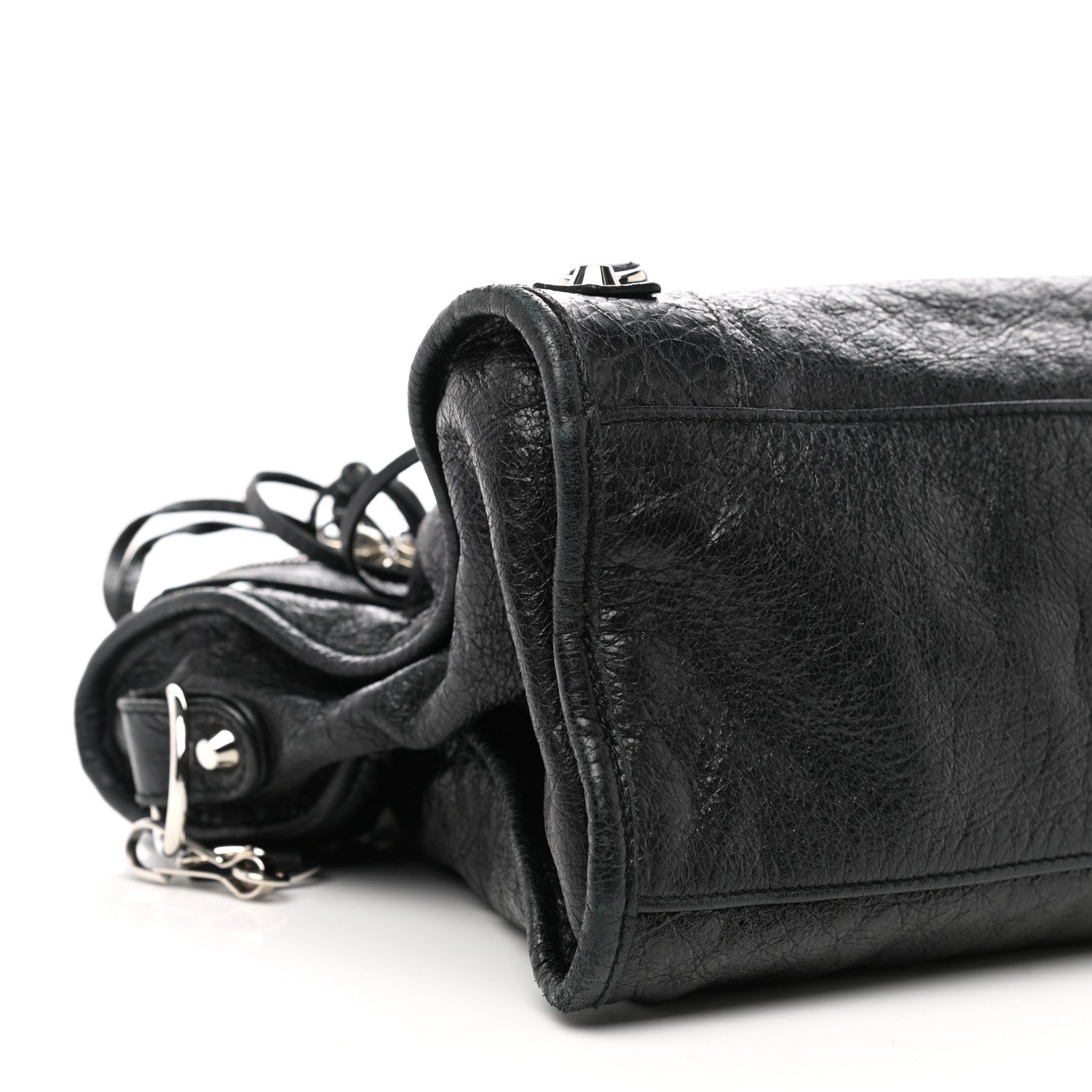 Balenciaga Agneau Classic Silver Hardware City Black 9 of 10