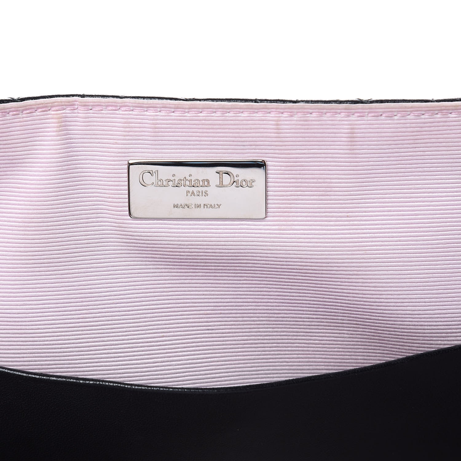 Christian Dior Lambskin Cannage Large Stardust Backpack Black 6 of 13