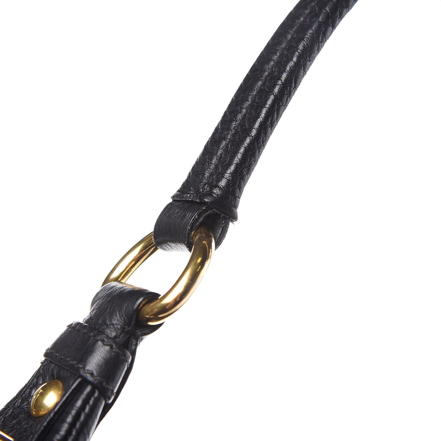 Vitello Daino Hobo Black