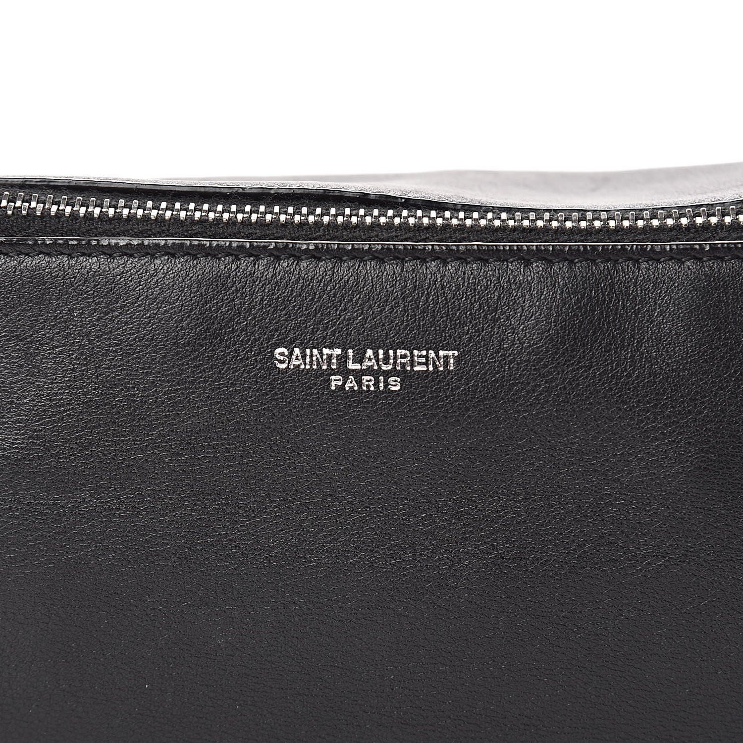Saint Laurent Calfskin Belt Bag Black 7 of 9
