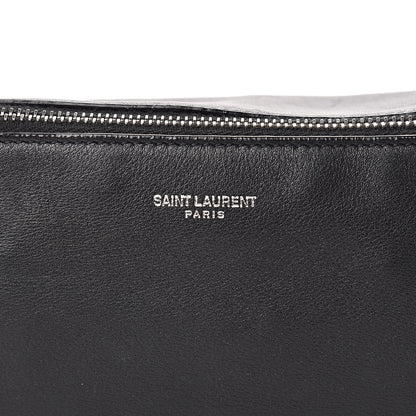 Saint Laurent Calfskin Belt Bag Black 7 of 9