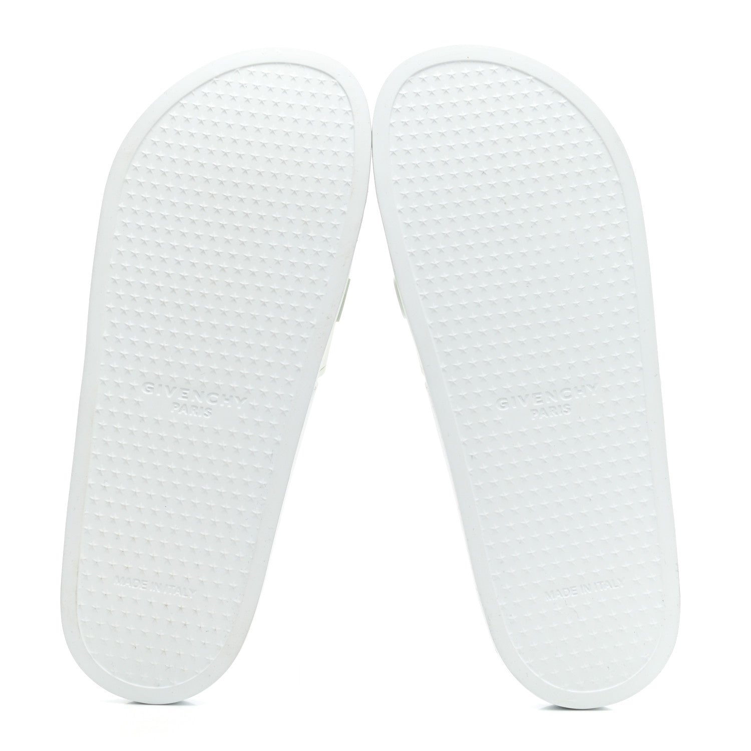 Givenchy Rubber Logo Pool Slide Sandals 40 White 5 of 9