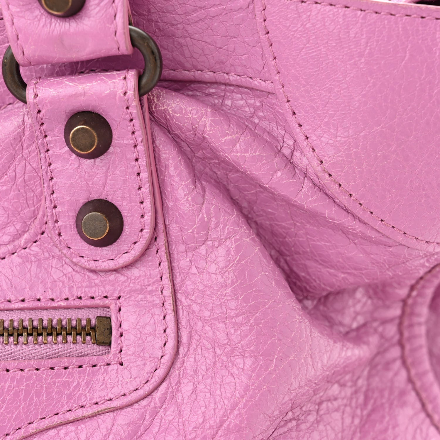 Balenciaga Agneau Classic Hardware City Rose Berlingot 12 of 15