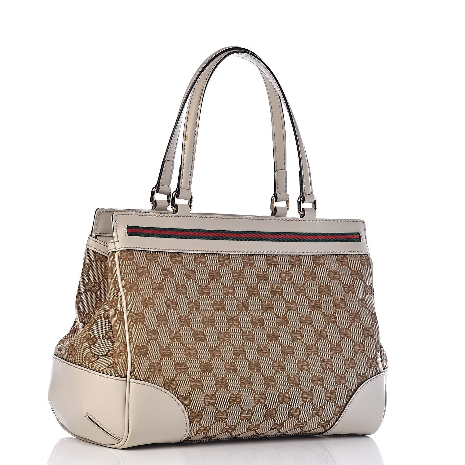 Gucci Monogram Medium Mayfair Tote Off White 4 of 12